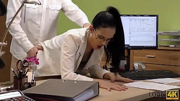 [Loan 4K] Agent Can Give Babe A Loan If She Will Satisfy All His Needs