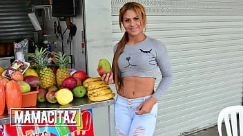 [MamacitaZ] Carnedelmercado Carolina Montes Logan Salamanca Oiled Up Latina Blonde Slut Gets Her Meaty Pussy