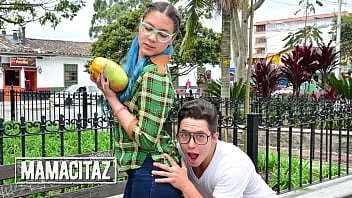[MamacitaZ] Carnedelmercado Blue Maria Logan Salamanca Latina Teen With Glasses Has A Perfect Ass And