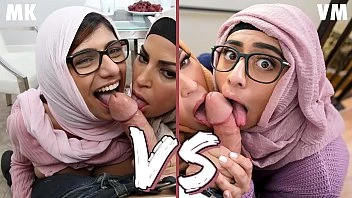 [Mia Khalifa Official] Bangbros Vs Violet Myers Epic Showdown Who Was Better You Decide