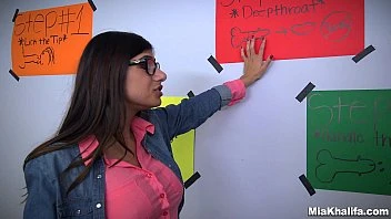 [Mia Khalifa Official] Shows Her Friend How To Suck Dick