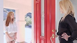 Hairy Brunette Gianna Dior Helps With Rough Nailing