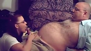 Trimmed Caucasian Teen Enjoys Nailing