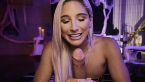 Hot and Mean ∼ Dominatrix European Ryan Reid Shows Small Tits