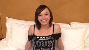 YoungCourtesans ∼ Shaved Roxy Sky Sucking Cock