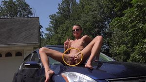 Pussy Eating In Car