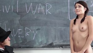 Girl Digs Raw Fucking Hard After Classes 