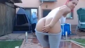 Incredible Amateur Voyeur Masturbating