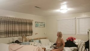 Blonde Rushes Rough Sex