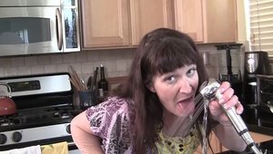 Aunt Judy's - Milf Pussy Fucked In The Kitchen