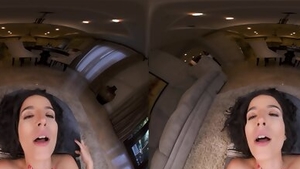 Hard Nailining Alongside Latina Brunette