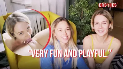 Ersties - Alecia & Selvaggia Haven't Seen Each Other In A Long Time & Excited For Playtime