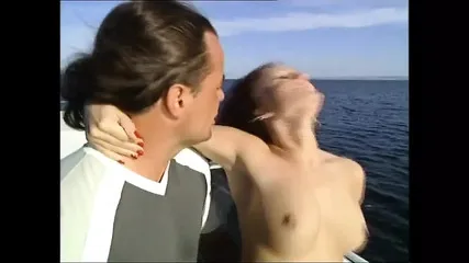 Hot Milf Fucked On The Boat By Huge Veiny Cock That Cums In Her Mouth