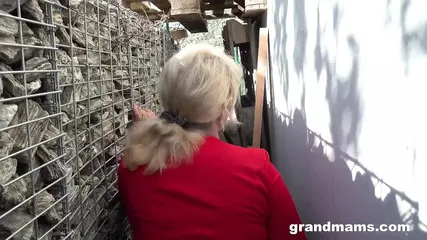 Checking Young Cocks - Grandmams