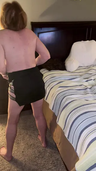 Mature Wife Stripping