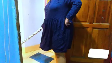When Dad Was Not At Home, Hot Bbw New Married Big Boobs & Huge Ass Stepmom & Stepson Romantic Sex Enjoy By Cleaning Room