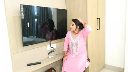 Indian Madam Pierced By Tv Mechanic For Free
