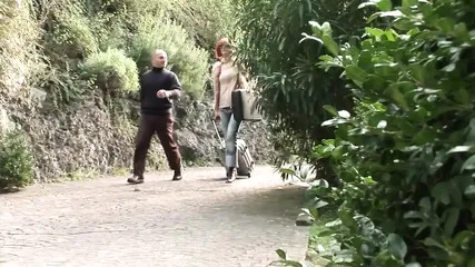 Two Fantastic Sexy Busty Vintage Milfs Ass Fucked And Cummed In Mouth By Franco Trentalance's Big Cock