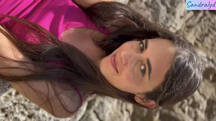 Spanish Girl On The Beach