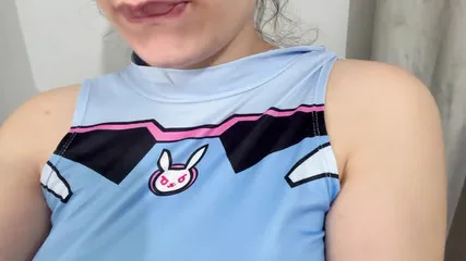 Hungarian Girl Puts White Cream On Her Pussy And Masturbates Until She Has An Orgasm