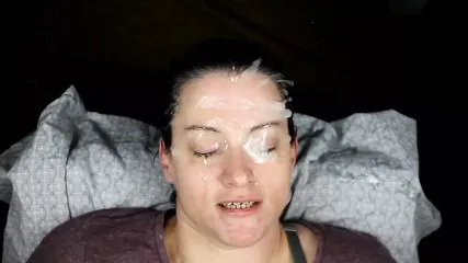 Huge Loads For Dirty Dees Right In Her Eyes