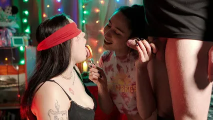 She Tricked Me In A Taste Game And Made Me Suck Off Her Man