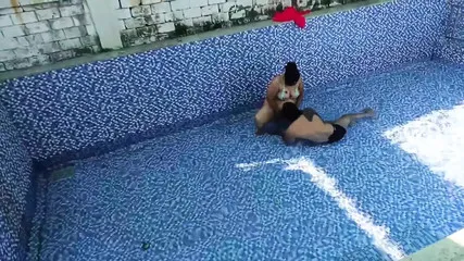 Desi Young Hot Couple Home-made Romance Strong Strokes Doggy Style Fucking In Outdoor Swimming Pool