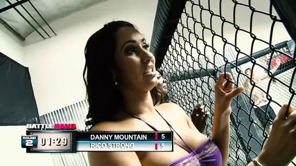 Stacy Adams Hops On The Winners Cock In The Mma Cage And Swallows His Cum