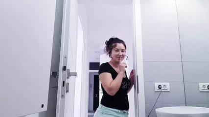 Sweet Girl Masturbates Her Tight Pussy And Wants To Be Fucked!!!