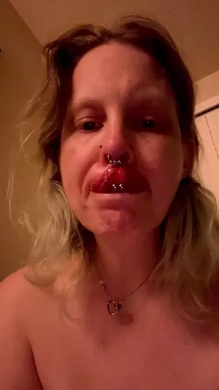 Teasing You All With My Long Pierced Tongue
