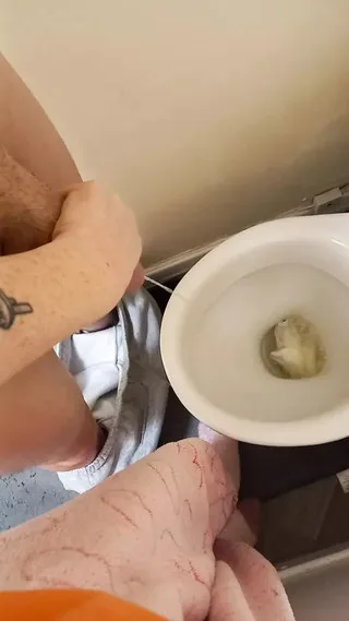 Her Lips Stuck Inside Her Pussy And I Try To Peel It Off So She Can Pee