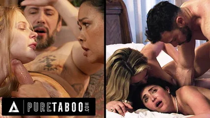 Pure Taboo Milfs Charlie Forde & Dana Vespoli Swapped Their Stepdaughters To Please Their Husbands