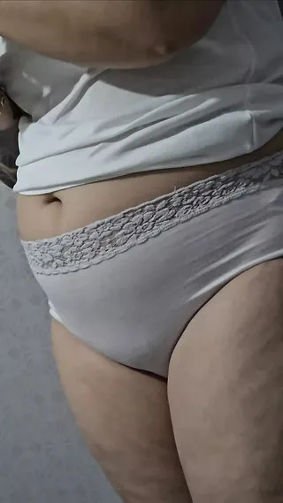 Step Mom In Panties In Step Son Almost Caught Him With Hand On His Dick