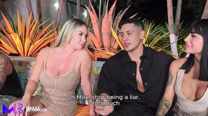 Cuckold Boyfriend Fucks A Friend Behind His Girlfriend's Back - Max Betancur & Tatiana Alvarez