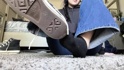 Dirty Converse With Soft Soles