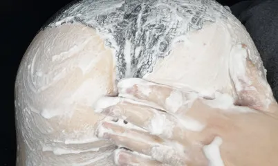 Asmr Foam Butt Massage With Pantie On