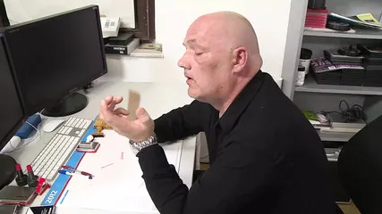 Blonde Girl Fucked In The Office