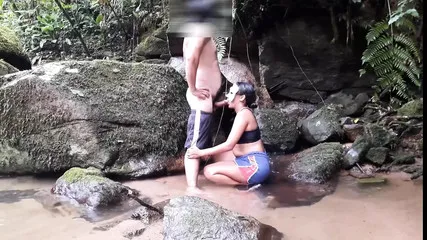 A Good Waterfall Must Have Blowjob And Anal