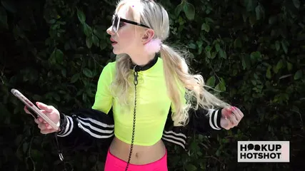 Colorful Goldie Chanel Shortcake Drians One Big, Rough Dick!