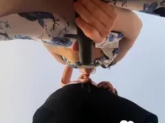Upskirt shot how I pleasure my wet pussy