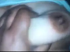 CFNM Brit jerks BF while voyeur watches