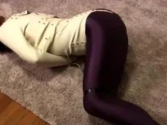 Amateur striptease and Solo masturbation