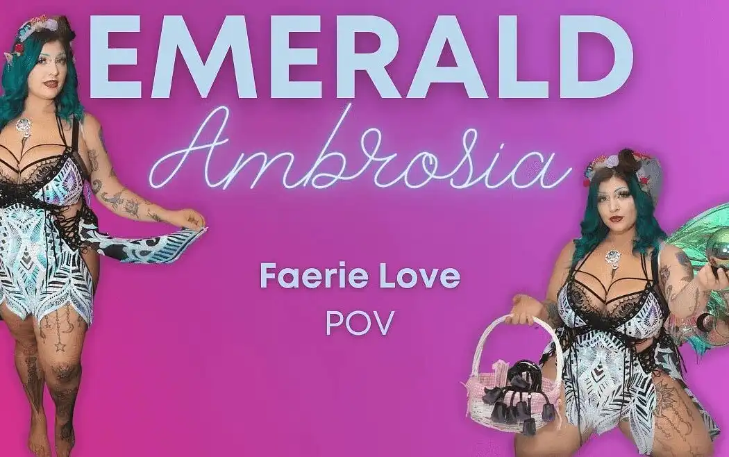 Big Boob Fairy Fantasy Emerald Ambrosia Blush Erotica Bevr