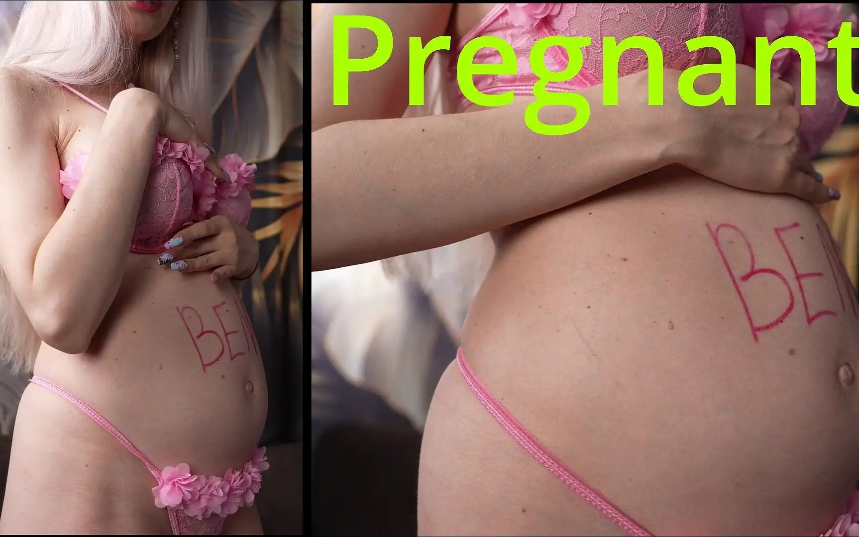 Pregnant! Cum Inside My Pregnant Belly