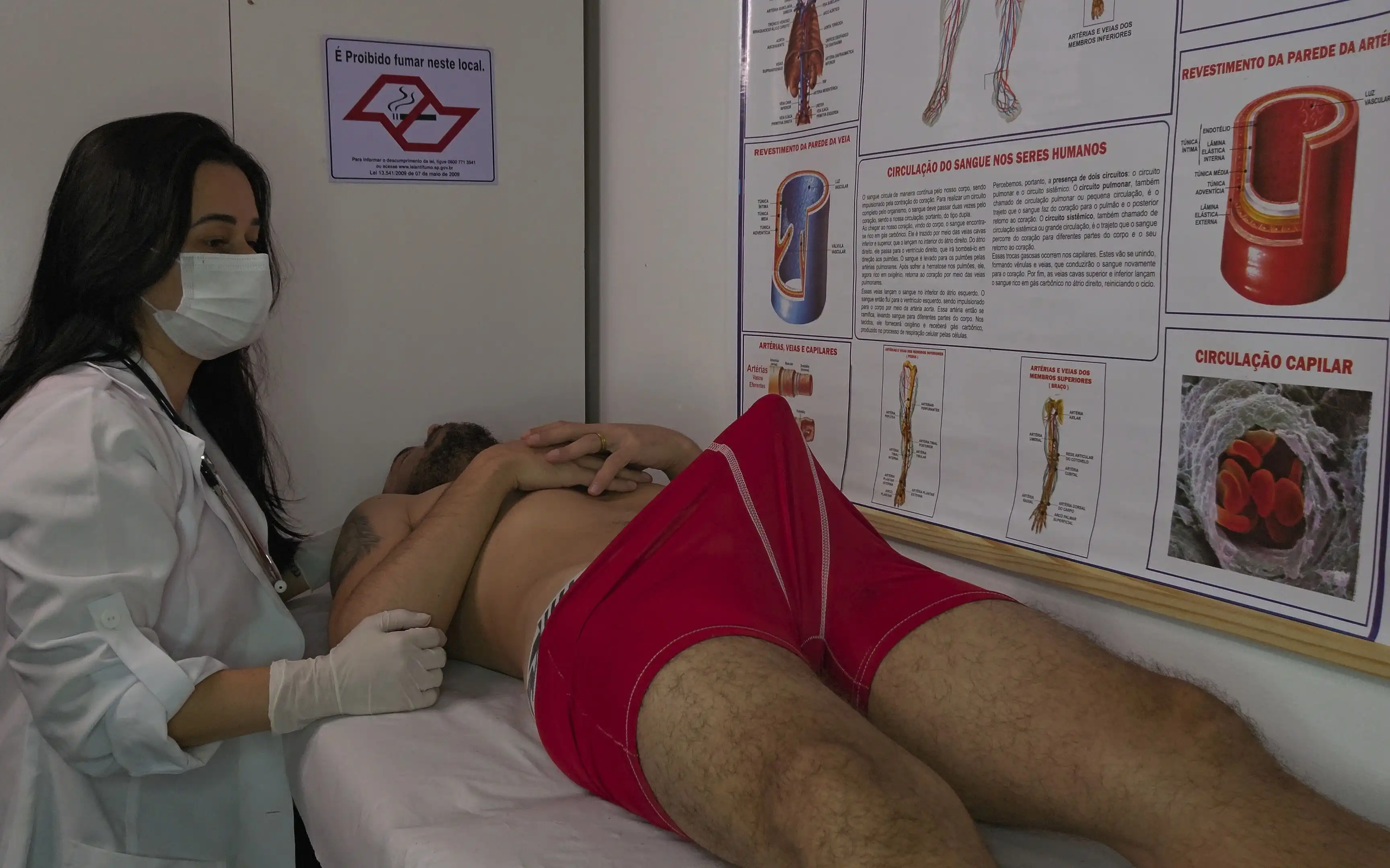 Nurse Gets Excited by Patient's Erection