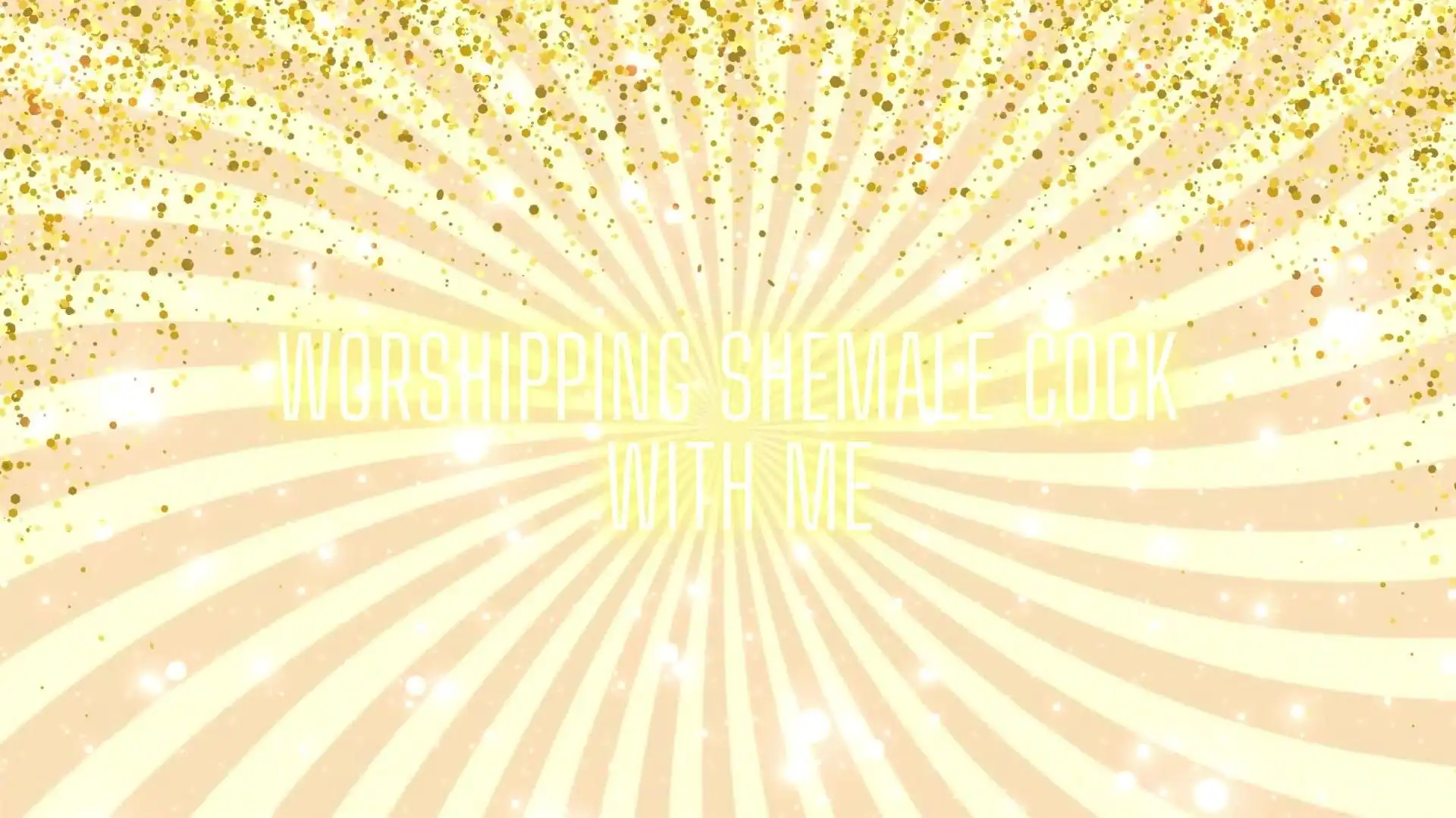 Worshipping Shemale Cock with Me