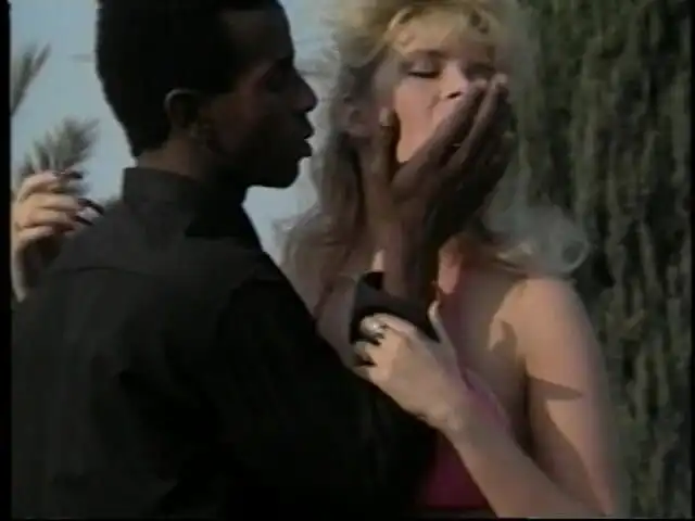 Busty Blonde Bimbo Was Nailed by Well-equipped Black Stud in the Chaise Longue
