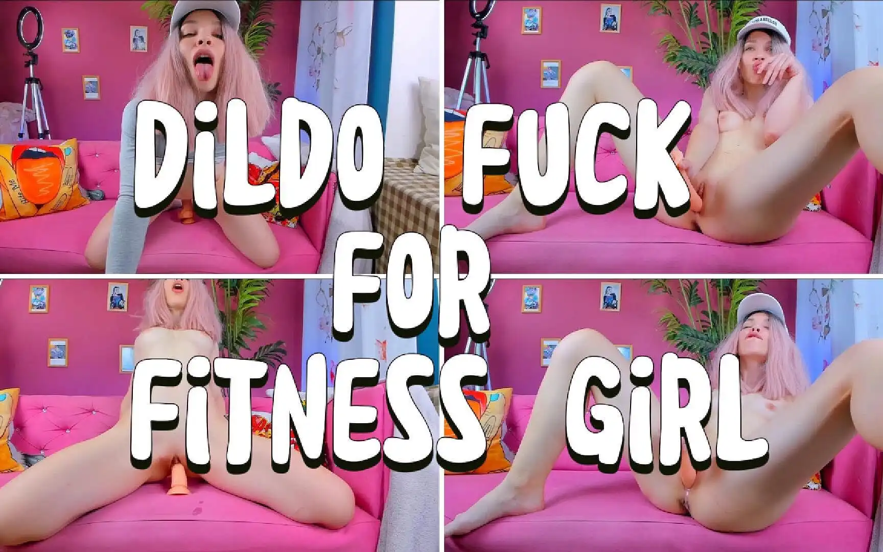 Dildo Fuck for Fitness Teen