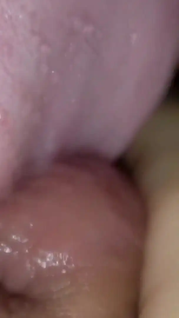 Since you don't come I suck my own breasts myself