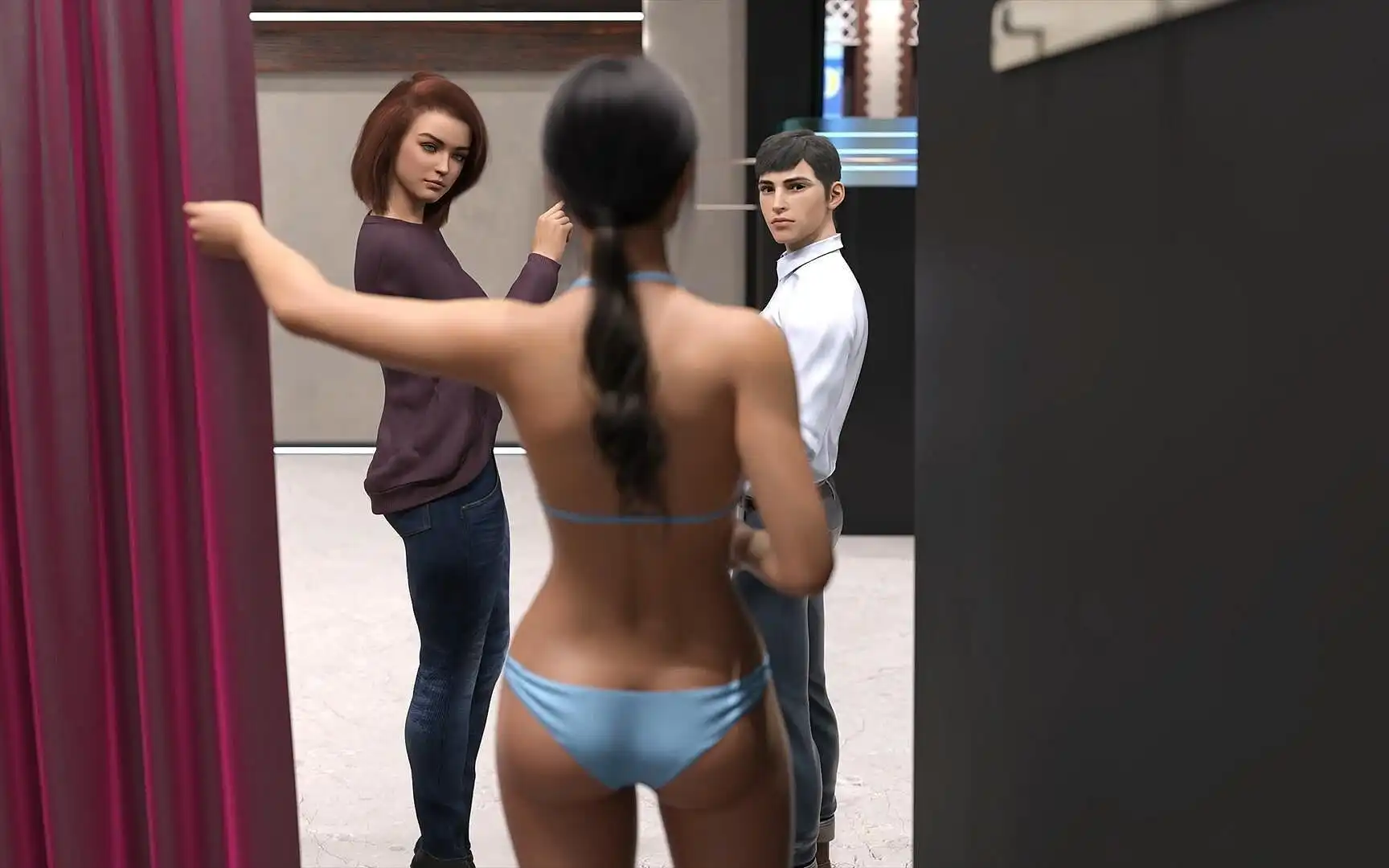 Whispers of Desire #3 Louis Got to See Sarah in Her Swimwear